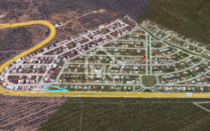 Terreno comercial y de servicios – Cumbres del Cimatario