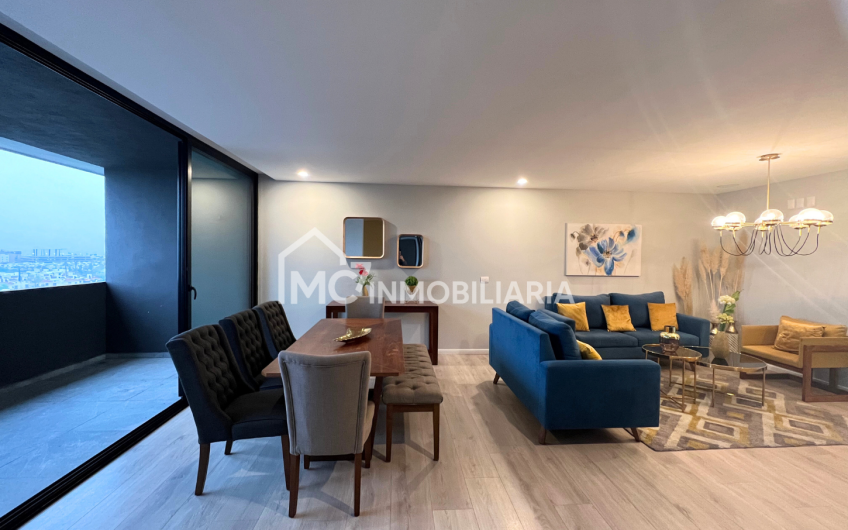 Increíble departamento en Alegra Towers – Juriquilla Santa Fe