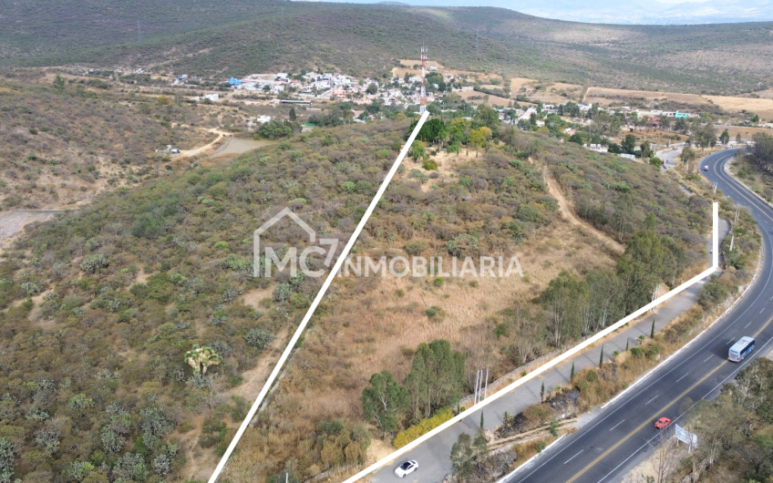 Terreno La Monja sobre la Carretera Querétaro San Miguel de Allende